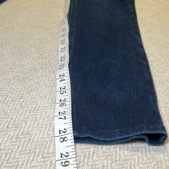 SPANX Navy Blue Pull on Skinny Jeans. Size Medium - Picture 5 of 12
